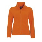 VESTE POLAIRE DE TRAVAIL FEMME ORANGE