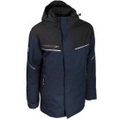 PARKA IMPERMEABLE FEMME/HOMME PORTLAND NOIR/BLEU MARINE