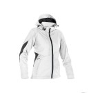 VESTE SOFTSHELL IMPERMEABLE FEMME GRAVITY BLANC/GRIS