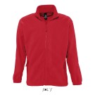 VESTE POLAIRE HOMME ROUGE T. 3XL