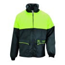 Veste bucheron anti-coupure tronçonneuse noir/jaune