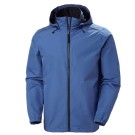 PARKA HIVER DE TRAVAIL HOMME/FEMME MANCHESTER 2.00 SHELL BLEU STONE 