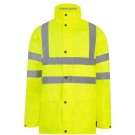 VESTE DE PLUIE EVERGLADES JAUNE HAUTE VISIBILITE