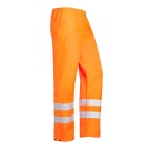 PANTALON DE PLUIE RÉFLÉCHISSANT BITORAY ORANGE FLUO