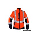 SOFTSHELL FJORD3 ORANGE FLUO /MARINE T.5XL