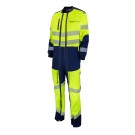 COMBINAISON HAUTE VISIBILITE LUKLIGHT R-FLEX JAUNE T.4XL