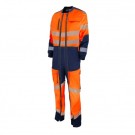 COMBINAISON HAUTE VISBILITE LUKLIGHT R-FLEX ORANGE T.4XL