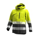 VESTE RÉFLÉCHISSANTE HOMME/FEMME HIVER SCUTI JAUNE FLUO/DARK GREY