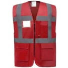 GILET HV YHVW801 ROUGE