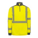 SWEAT DARWIN T.5XL JAUNE FLUO/GRIS