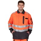 VESTE RÉFLÉCHISSANTE HOMME/FEMME ROADY ORANGE FLUO/CONVOY 