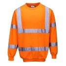 SWEAT B303 ORANGE FLUO
