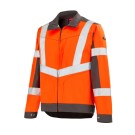 BLOUSON HAUTE VISIBILITÉ LUTEA GRIS MINERAL/ORANGE FLUO 