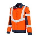 BLOUSON HAUTE VISIBILITÉ LUTEA MARINE/ORANGE FLUO 