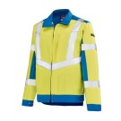 BLOUSON HAUTE VISIBILITÉ LUTEA BLEU AZUR/JAUNE FLUO 