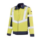 BLOUSON HAUTE VISIBILITÉ LUTEA MARINE/JAUNE FLUO