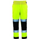 PANTALON PATROL HAUTE VISIBILITE JAUNE/MARINE