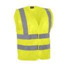 GILET HAUTE VISIBILITÉ CLASSE II JAUNE FLUO