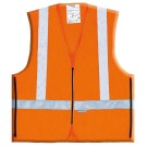 GILET HAUTE VISIBILITÉ CONFORT ORANGE FLUO TAILLE REGLABLE