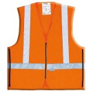 GILET HAUTE VISIBILITÉ CONFORT ORANGE FLUO