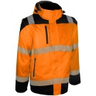 Blouson vuelvo haute visibilité polaire orange et noir