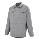 VESTE DE TRAVAIL HOMME/FEMME 2MIM GRIS ACIER