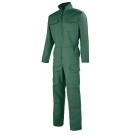 COMBINAISON DE TRAVAIL 1 ZIP ONYX VERT FONCE