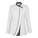 VESTE DE CUISINE FEMME CANELLE BLANC 