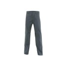 PANTALON DE TRAVAIL HOMME/FEMME COTON/POLYESTER AVEC GENOUILLERES GRIS CONVOY