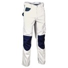 PANTALON DE TRAVAIL HOMME/FEMME PEINTRE SALISBOURG BLANC/NOIR