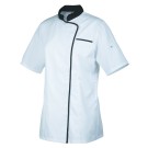 VESTE EXPRESSION MANCHES COURTES BLANC / NOIR 