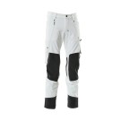 PANTALON DE TRAVAIL HOMME/FEMME ADVANCED AVEC POCHES GENOULLÈRES BLANC T.64/C66