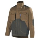 BLOUSON DE TRAVAIL CRAFT WORKER MARRON/NOIR T. 7