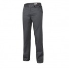 PANTALON DE CUISINE HOMME PEBEO GRIS ANTHRACITE 