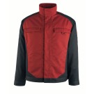 VESTE DE TRAVAIL HOMME/FEMME MAINZ ROUGE/NOIR T.4XL