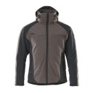 VESTE DE TRAVAIL HOMME/FEMME DARMSTADT ANTHRACITE FONCE/NOIR T.4XL