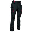 PANTALON DE TRAVAIL HOMME/FEMME MOMPACH NOIR/ROUGE