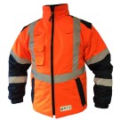 VESTE FROID MANCHES AMOVIBLES MULTIRISQUE ATEX ORANGE