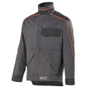 VESTE IGNIFUGEE SOUDEUR KONEKT 2 GRIS CHARCOAL/NOIR