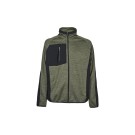 VESTE ZIPPE HULL DARK GREEN 