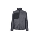 VESTE ZIPPE HULL GREY METEORITE 