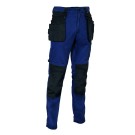 PANTALON DE TRAVAIL HOMME/FEMME KUDUS BLEU NAVY/NOIR