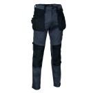 PANTALON DE TRAVAIL HOMME/FEMME KUDUS ANTHRACITE/NOIR