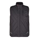 GILET CHAUD DE TRAVAIL HOMME/FEMME GALAXY GRIS ANTHRACITE/NOIR