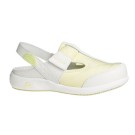 CHAUSSURES DE TRAVAIL FEMME ALIZA ANIS/BLANC