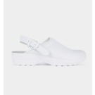 SABOTS DE TRAVAIL CUIR MADO BLANC