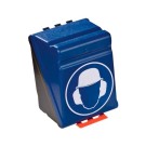 BOITE DE RANGEMENT EPI SECUBOX MAXI PICTOGRAMME CASQUE DE CHANTIER