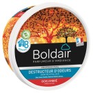 GEL DESTRUCTEUR D'ODEUR BOLDAIR PARFUMANT BOIS AMBRE 300 G