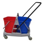 CHARIOT DE MÉNAGE PROFESSIONNEL DOUBLE
