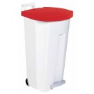 POUBELLE PLASTIQUE TRI SÉLECTIF BOOGY POLARIS ROUGE 90 L